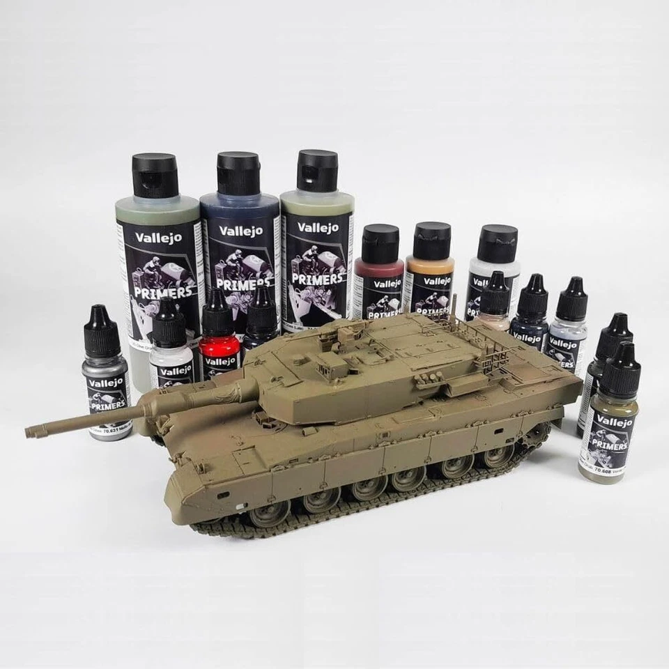 Vallejo черный праймер акрил-поли 200 мл краска - Изображение 4 из 4