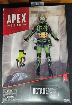 Jakks - Apex Legends Octane Action Figure - Hit & Run Skin - New Sealed