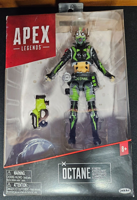 Jakks - Apex Legends Octane Action Figure - Hit & Run Skin - New