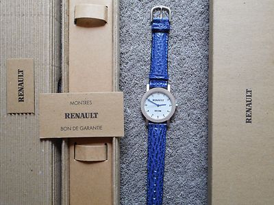 Montre Publicitaire Renault Par Lexon - Occasion, Fonctionnelle, En Boîte, Pièce De Collection