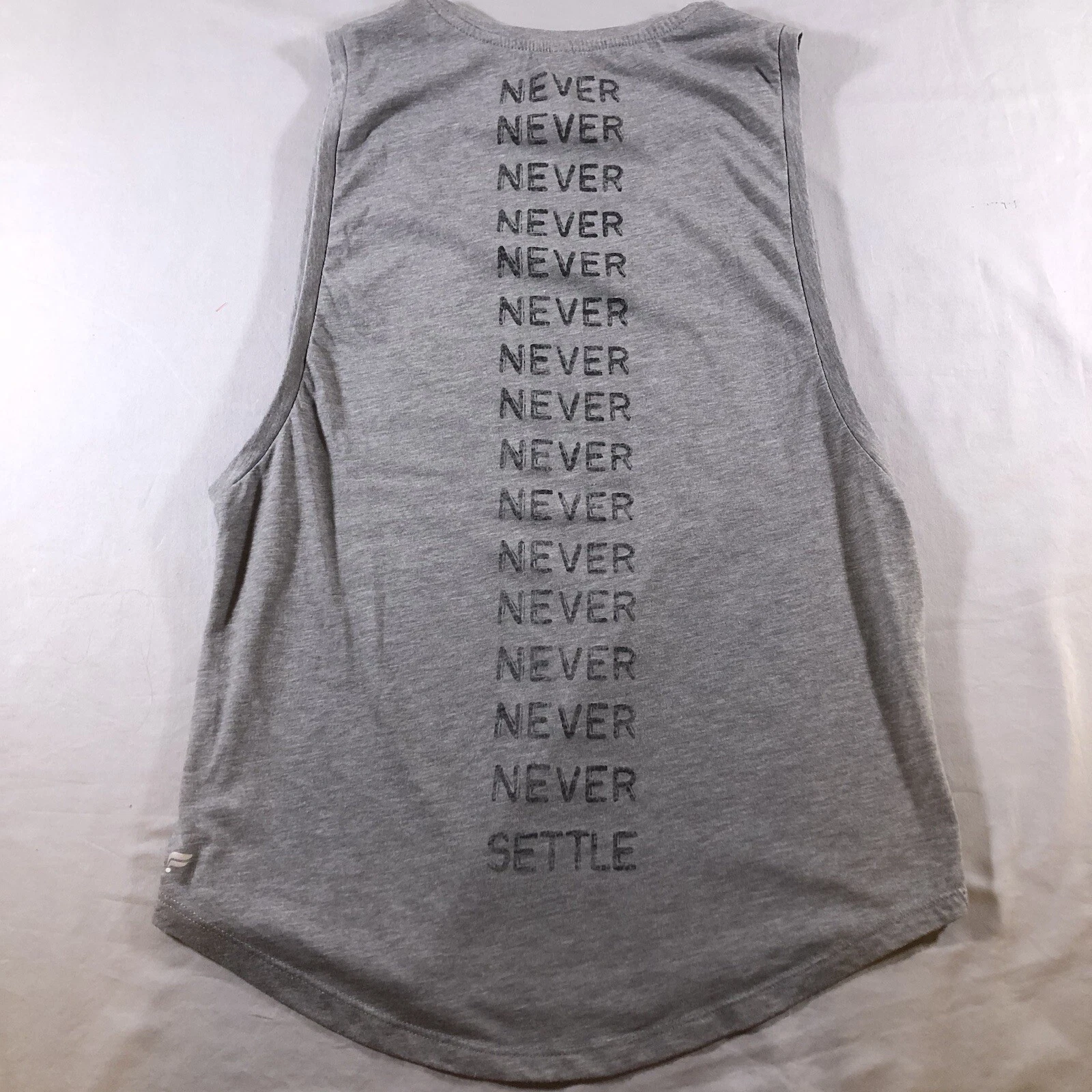 fabletics athletic never settle soft yoga sports tank-top