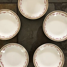 Bernardaud  Fruit  Dessert  Bowl   Limoges France  5 1/4"   SET of 5