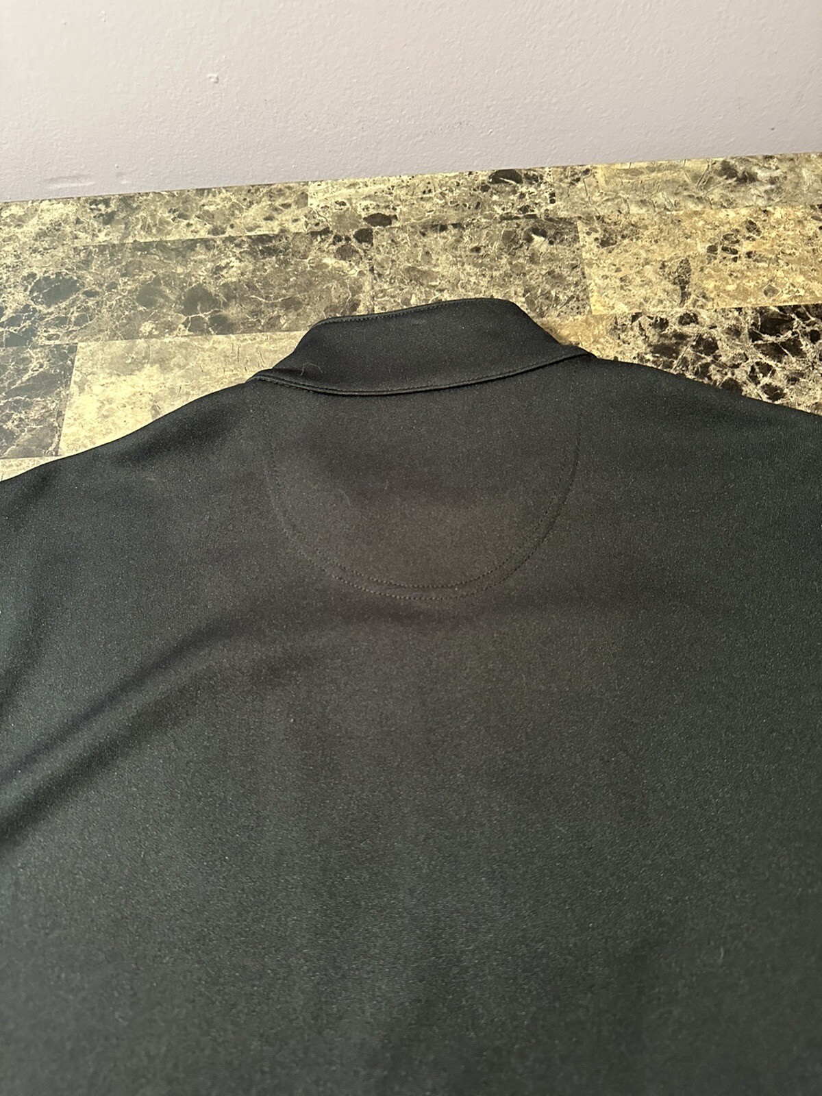 Pebble Beach Performance Black Zip up Jacket Size… - image 15