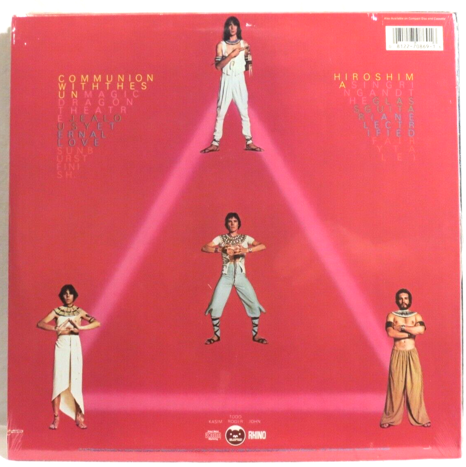 TODD RUNDGREN/ Utopia ‎– RA 1987 US Rhino Issue ReM LP SEALED | eBay