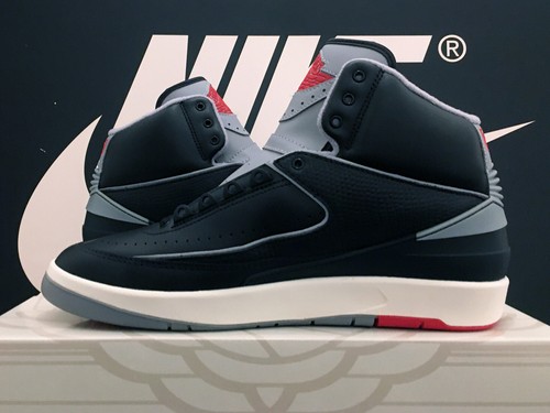 DS 2023 AIR JORDAN 2 RETRO UK9 EU44 CEMENT OG II OFF WHITE BRED 1 3 4 11 12 RARE - Bild 7 von 13