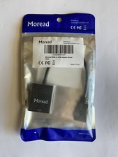 Moread HDMI to VGA Adapter Cord Black X0026BMXUR New