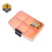 Toolbox Forte Tools Org-5, 9.7 Cm X 13.3 Cm X 3.1 Cm, Orange