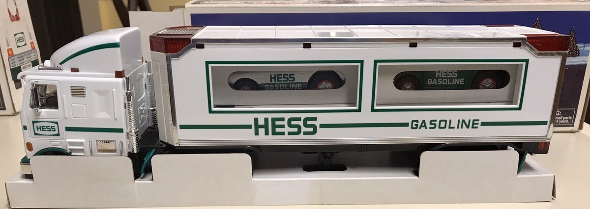 1997 HESS TOY TRUCK AND RACERS NEW IN BOX | eBay