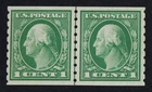 CKStamps: US Stamps Collection Scott#412 1c Washington Mint NH OG 24 1/2mm