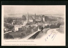 CPA Jarnioux, Vue générale 1902 