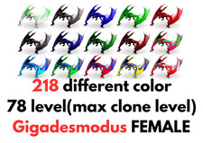 Modo Gigades Femenino 78 NIVEL Arca Clon Supervivencia Ascendida Oficial PVE