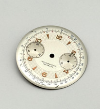 NOS Vintage Swiss Chronograph Dial 32.3mm