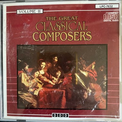 Bach The Great Classical Composers Vol II CD Classical Piano LPC-7632 GMS
