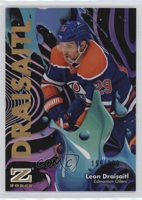 2024-25 Skybox Metal Universe Z-Force Rave 159/399 Leon Draisaitl #15 14w0