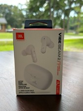 JBL Vibe Beam 2 Wireless ANC Earbuds Brand New White Color