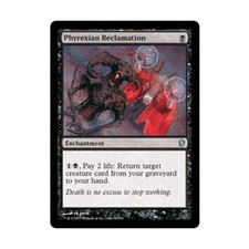 WOTC MtG Commander Phyrexian Reclamation (U) EX