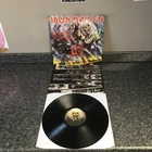 LP VINYL IRON MAIDEN THE NUMBER OF THE BEAST EMC 3400 UK 1ST PRESS 1982 NM-/NM-