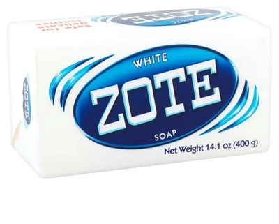 2 Pack-Zote White Laundry Soap-Hand & Machine Wash w/Sodium Tallowate, 14.1 oz