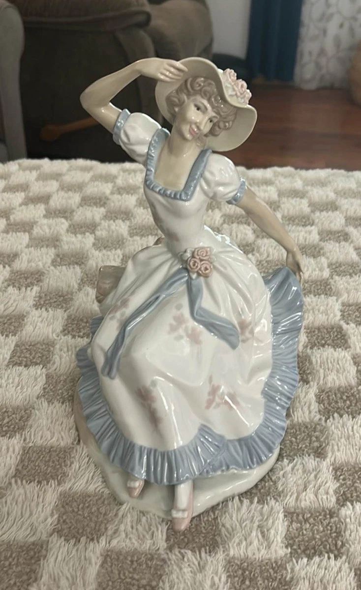 Victorian Woman Figurine In Occupied Japan Collectibles for sale