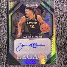 2024-25 Panini Prizm Draft Picks - Legacy Signatures Jared Butler #LS-JBT Hyper