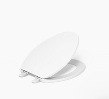 Kohler 20110-0 Brevia Quiet-Close Elongated Toilet Seat White New Sealed