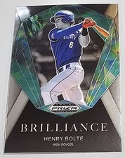 2022 Panini Prizm Draft Picks Brilliance Henry Bolte #BR-HB Palo Alto H. School 