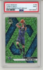 2024-25 Panini Mosaic LaMelo Ball /5 #190 Fast Break Green Camo PSA 9 POP 1