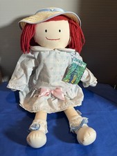 Vintage 1990 Eden Plush Madeline Doll 18" with tag