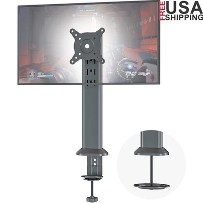 Single Monitor Desk Mount Adjustable VESA Arm Ergonomic Heavy Duty Stand New