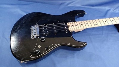 (EDWARDS) by ESP E-SNAPPER-ASM Black Made in Japan ST Type Solid E-Gitarre