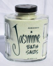 Rawleigh's JASMINE BATH SALTS - 16 oz - قديم للمقتنيات