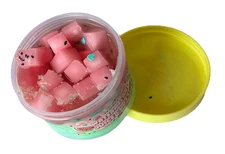 Peachybbies Watermelon Juice Cubes Slime Sensory Limited Edition Set Rare
