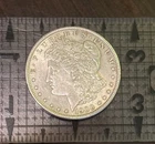 1900 Morgan Silver Dollar 1900 P AU .90 Silver  90 % Beautiful Coin