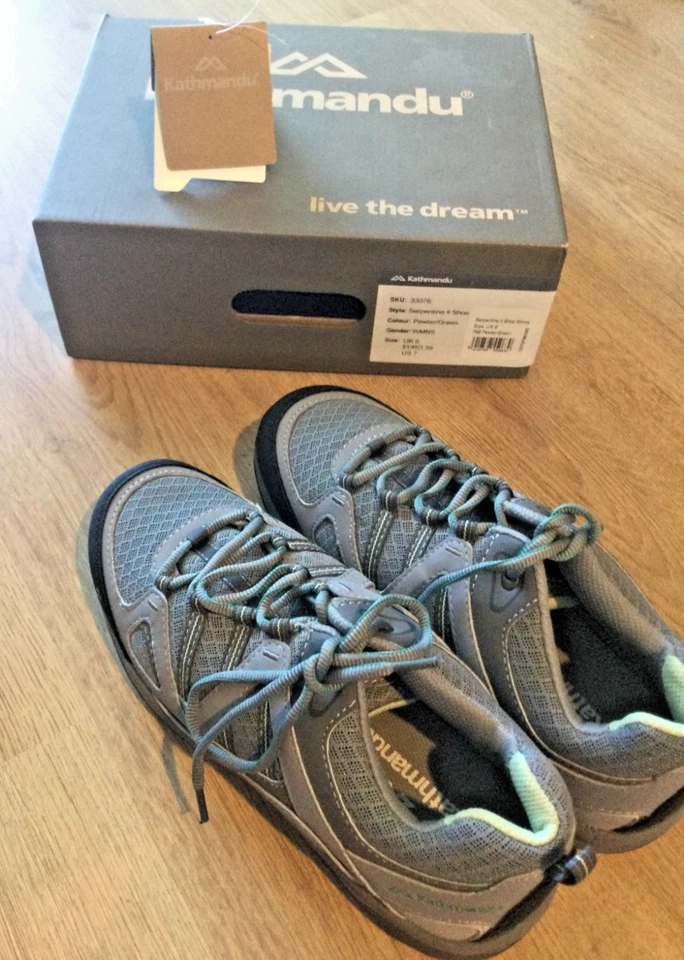 Kathmandu Serpentine II Women's Hiking Walking Shoes Grey - size 8  - image 2 of 4