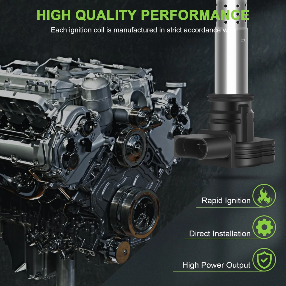 5 bobinas de encendido y bujía para Volkswagen Golf 2010-2014 2,5 L L5 Foto 2 de 4