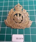 WW1 Suffolk Regiment White Metal Cap Badge. EB-3074