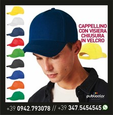 CAPPELLO CON VISIERA PRECURVATA UOMO DONNA CAPPELLINO BERRETTO GOLF BASEBALL 