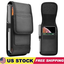 For Samsung S25 S24 S23 S22 S21 S20  Ultra Case Nylon Belt Clip Holster Pouch