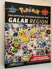 Official Pok mon Sticker Book of the Galar Region Pikachu Press has all stickers