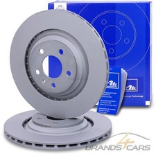 ATE 2x BREMSSCHEIBE BELÜFTET Ø330 HINTEN FÜR AUDI A6 4F C6 2.7 3.0 3.2 4.2 06-11