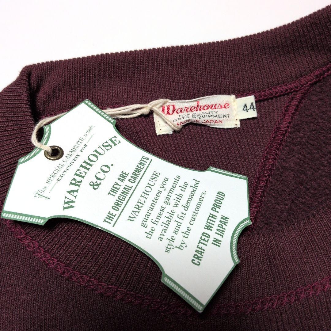 WAREHOUSE Lot.403 JFL Bordeaux Sweatshirt Vintage Style 14Y+ JAPAN image 3