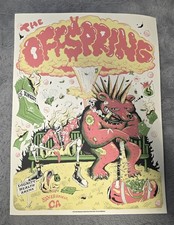 Offspring Supercharged 2026 Tour Official Poster Limited  #39 Bakersfield Rare