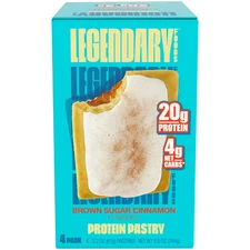 Legendary Foods Protein Pastry - Brown Sugar Cinnamon 4 Pack | Protein Snack |