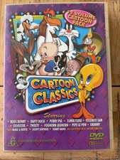 Cartoon Classics 4 Disc DVD Set 12 Volumes Region All. Free Post