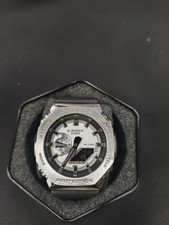 Casio G-shock GM-2100-1AJF Men's Watch Metal Covered Black GM-2100 Silver