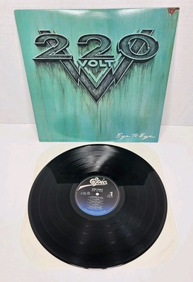 #ad 220 Volt Eye To Eye Vinyl Lp Gold Stamp Promo Record Hair Metal $29.99