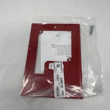 Simplex 4905-9903 Mounting Plate for 2975-9145, Red, New in Package