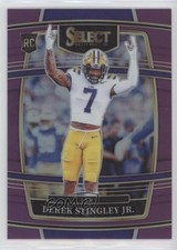 2022 Select Draft Picks Concourse Purple Prizm 14/75 Derek Stingley Jr #20 u6m
