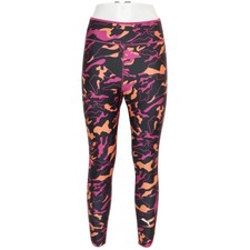Puma, Sportleggings, Größe: S, Schwarz/Pink/Orange/Mehrfarbig #qdv
