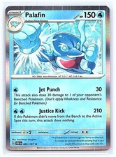 PALAFIN 062/197 HOLO FIAMME OSSIDIANA CARTA POKEMON TCG